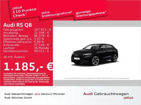 Annonce AUDI RSQ8 Essence 2021 d'occasion 