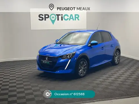 Annonce PEUGEOT 208 Électrique 2020 d'occasion 