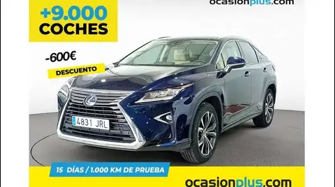 Annonce LEXUS RX Hybride 2016 d'occasion 