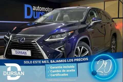 Used LEXUS RX Hybrid 2018 Ad 