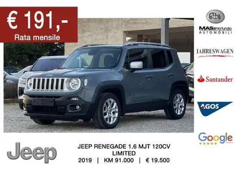 Annonce JEEP RENEGADE Diesel 2019 d'occasion 