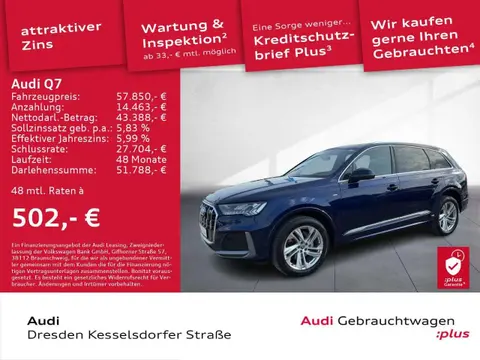 Annonce AUDI Q7 Diesel 2021 d'occasion Allemagne