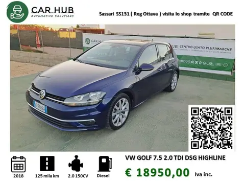 Used VOLKSWAGEN GOLF Diesel 2018 Ad 