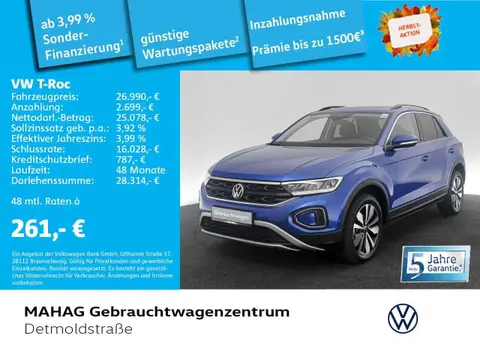 Annonce VOLKSWAGEN T-ROC Essence 2023 d'occasion 