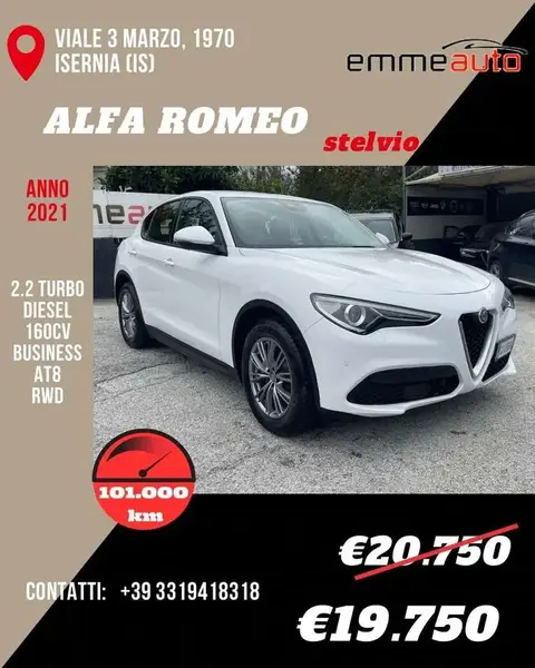 Annonce ALFA ROMEO STELVIO Diesel 2021 d'occasion 