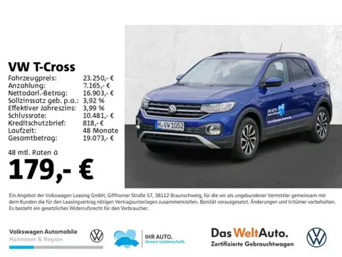 Annonce VOLKSWAGEN T-CROSS Essence 2022 d'occasion 