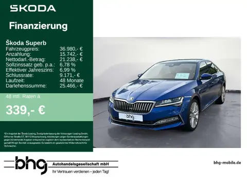 Annonce SKODA SUPERB Essence 2023 d'occasion 