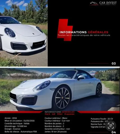 Used PORSCHE 911 Petrol 2016 Ad 