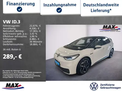 Annonce VOLKSWAGEN ID.3 Électrique 2021 d'occasion 