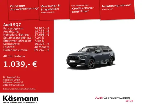 Annonce AUDI SQ7 Essence 2022 d'occasion 