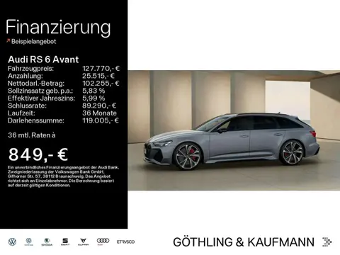 Annonce AUDI RS6 Essence 2024 d'occasion 