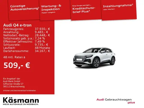 Annonce AUDI Q4 Électrique 2021 d'occasion 