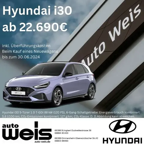 Used HYUNDAI I30 Petrol 2024 Ad 