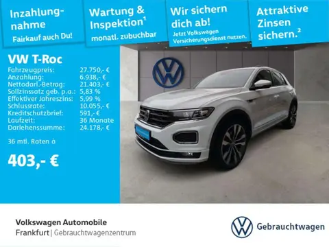 Annonce VOLKSWAGEN T-ROC Essence 2020 d'occasion 