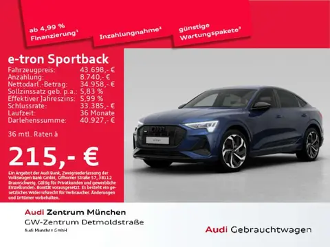 Annonce AUDI E-TRON Électrique 2022 d'occasion 