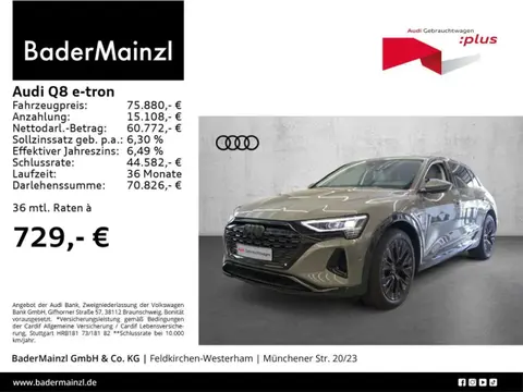 Annonce AUDI Q8 Électrique 2023 d'occasion 