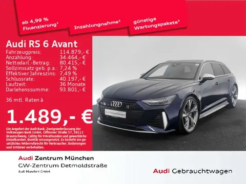 Used AUDI RS6 Petrol 2022 Ad 