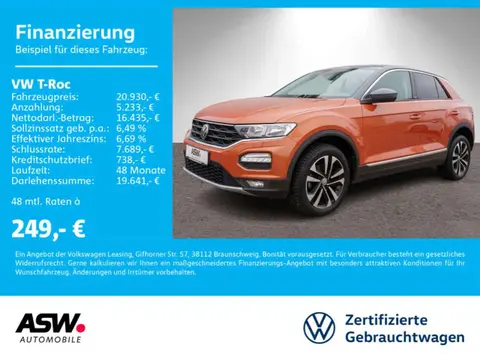 Annonce VOLKSWAGEN T-ROC Essence 2020 d'occasion 