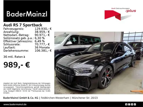 Annonce AUDI RS7 Essence 2024 d'occasion 