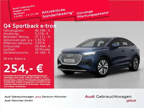 Annonce AUDI Q4 Électrique 2023 d'occasion 