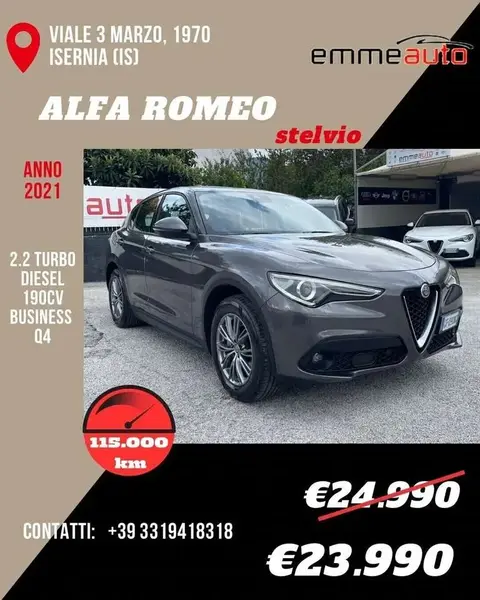 Annonce ALFA ROMEO STELVIO Diesel 2021 d'occasion 