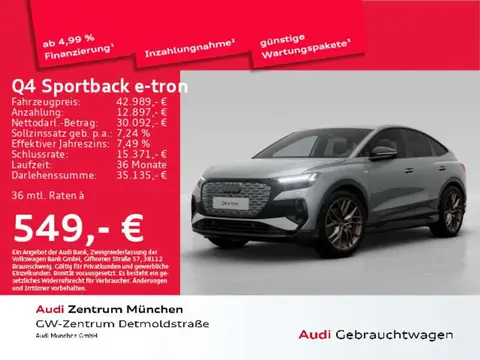 Annonce AUDI Q4 Électrique 2022 d'occasion 