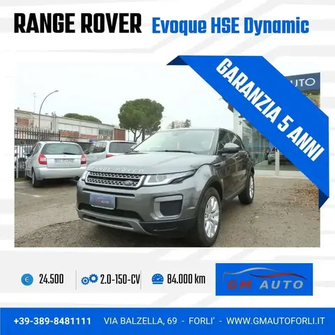 Annonce LAND ROVER RANGE ROVER EVOQUE Diesel 2016 d'occasion 