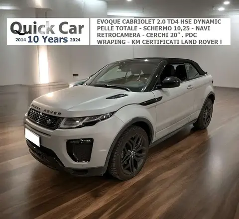 Annonce LAND ROVER RANGE ROVER EVOQUE Diesel 2017 d'occasion 