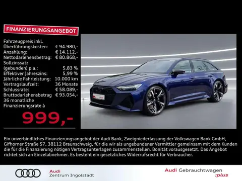 Annonce AUDI RS6 Essence 2021 d'occasion 