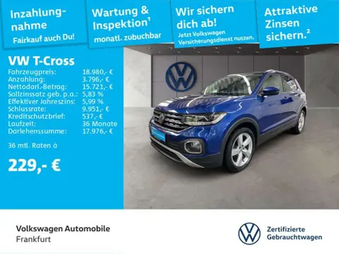 Used VOLKSWAGEN T-CROSS Petrol 2020 Ad Germany