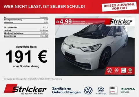 Annonce VOLKSWAGEN ID.3  2021 d'occasion 