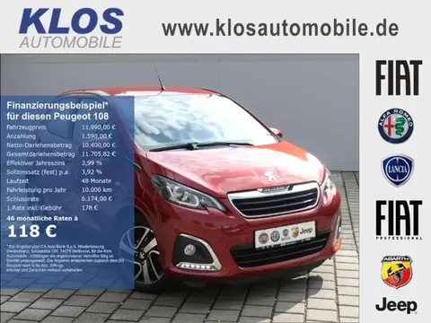 Annonce PEUGEOT 108 Essence 2020 d'occasion 