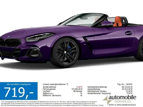 Used BMW Z4 Petrol 2024 Ad Germany