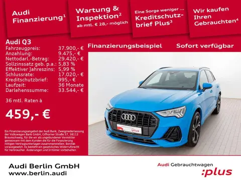 Annonce AUDI Q3 Essence 2021 d'occasion Allemagne