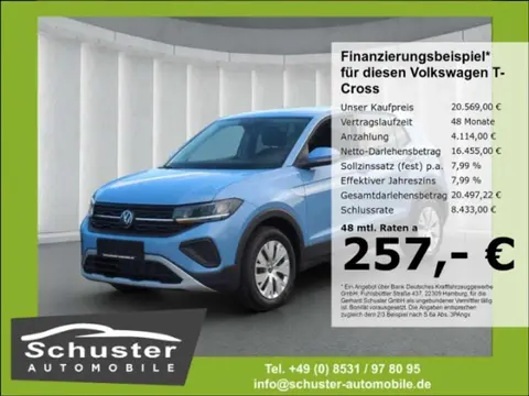 Annonce VOLKSWAGEN T-CROSS Essence 2024 d'occasion 