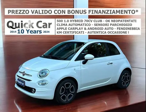 Annonce FIAT 500 Hybride 2022 d'occasion 