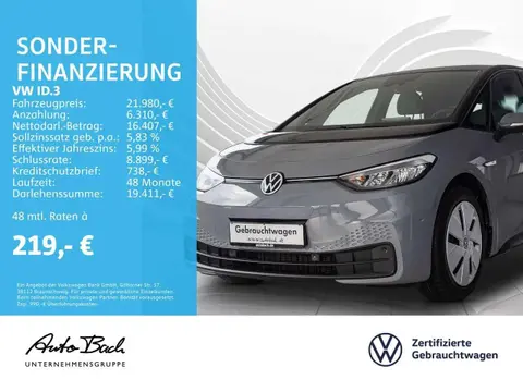 Annonce VOLKSWAGEN ID.3 Électrique 2021 d'occasion 