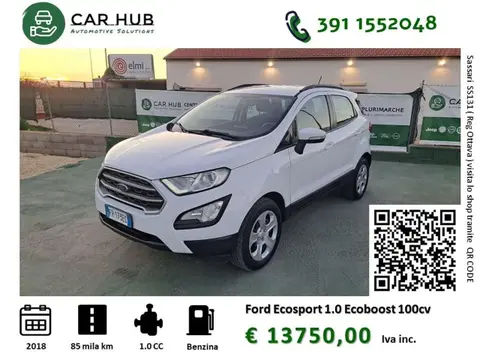 Annonce FORD ECOSPORT Essence 2018 d'occasion 