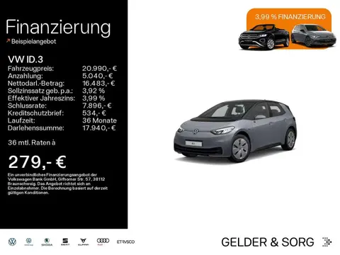 Annonce VOLKSWAGEN ID.3 Électrique 2021 d'occasion 