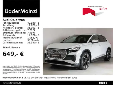 Used AUDI Q4 Electric 2021 Ad 