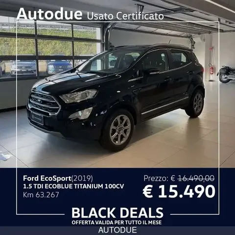 Annonce FORD ECOSPORT Diesel 2019 d'occasion 