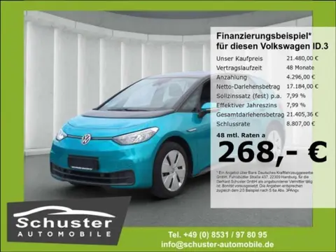 Annonce VOLKSWAGEN ID.3 Électrique 2022 d'occasion 