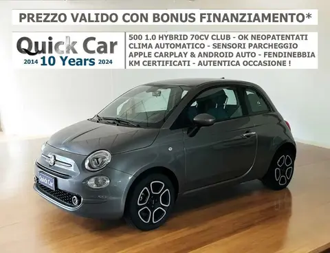 Annonce FIAT 500 Hybride 2022 d'occasion Italie