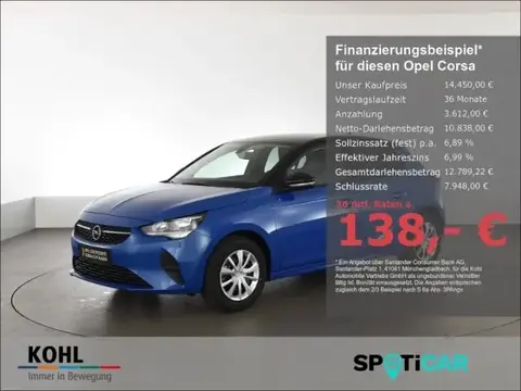 Annonce OPEL CORSA Essence 2021 d'occasion Allemagne