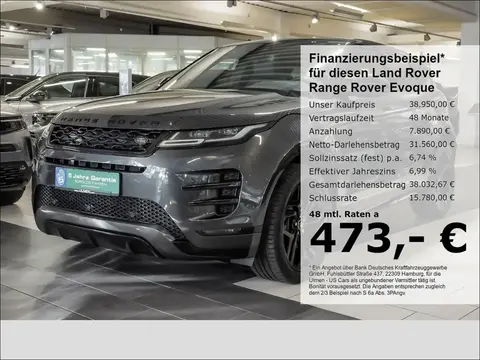 Annonce LAND ROVER RANGE ROVER EVOQUE Diesel 2019 d'occasion Allemagne