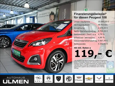 Annonce PEUGEOT 108 Essence 2021 d'occasion 