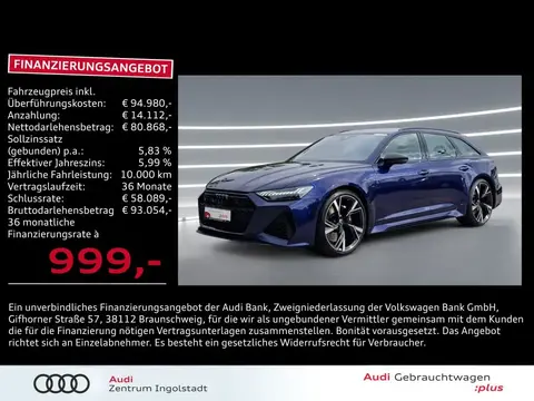 Used AUDI RS6 Petrol 2021 Ad 