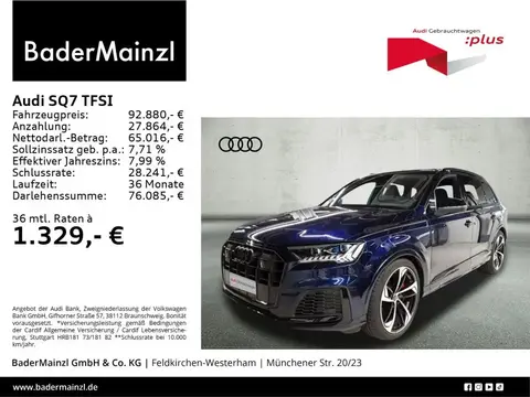 Annonce AUDI SQ7 Essence 2024 d'occasion 