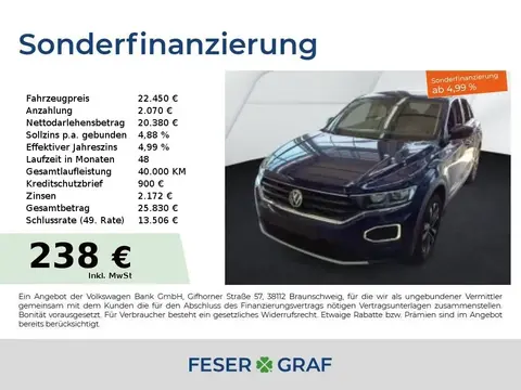 Annonce VOLKSWAGEN T-ROC Essence 2020 d'occasion 