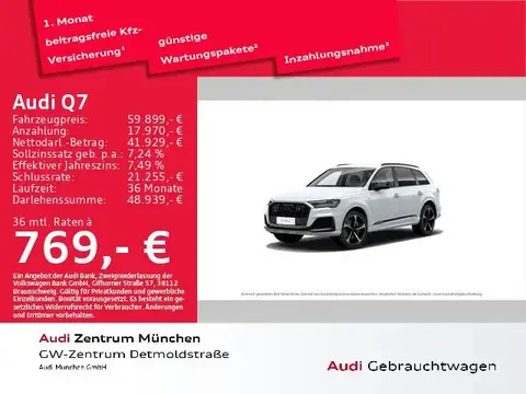 Annonce AUDI Q7 Hybride 2021 d'occasion 